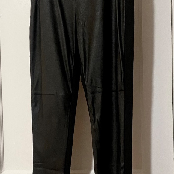 BCBG Vegan Leather Trousers - Picture 2 of 5